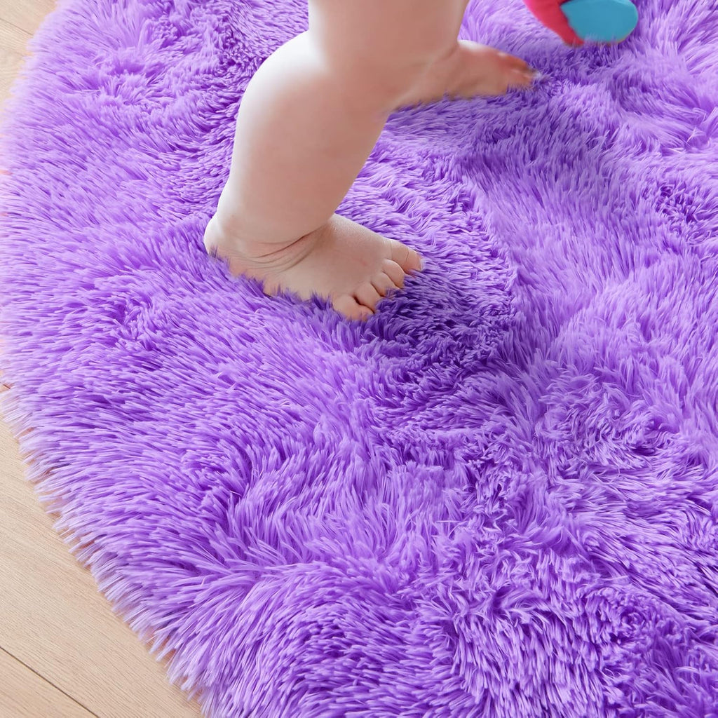 GTPOFFICE Round Rug for office chair