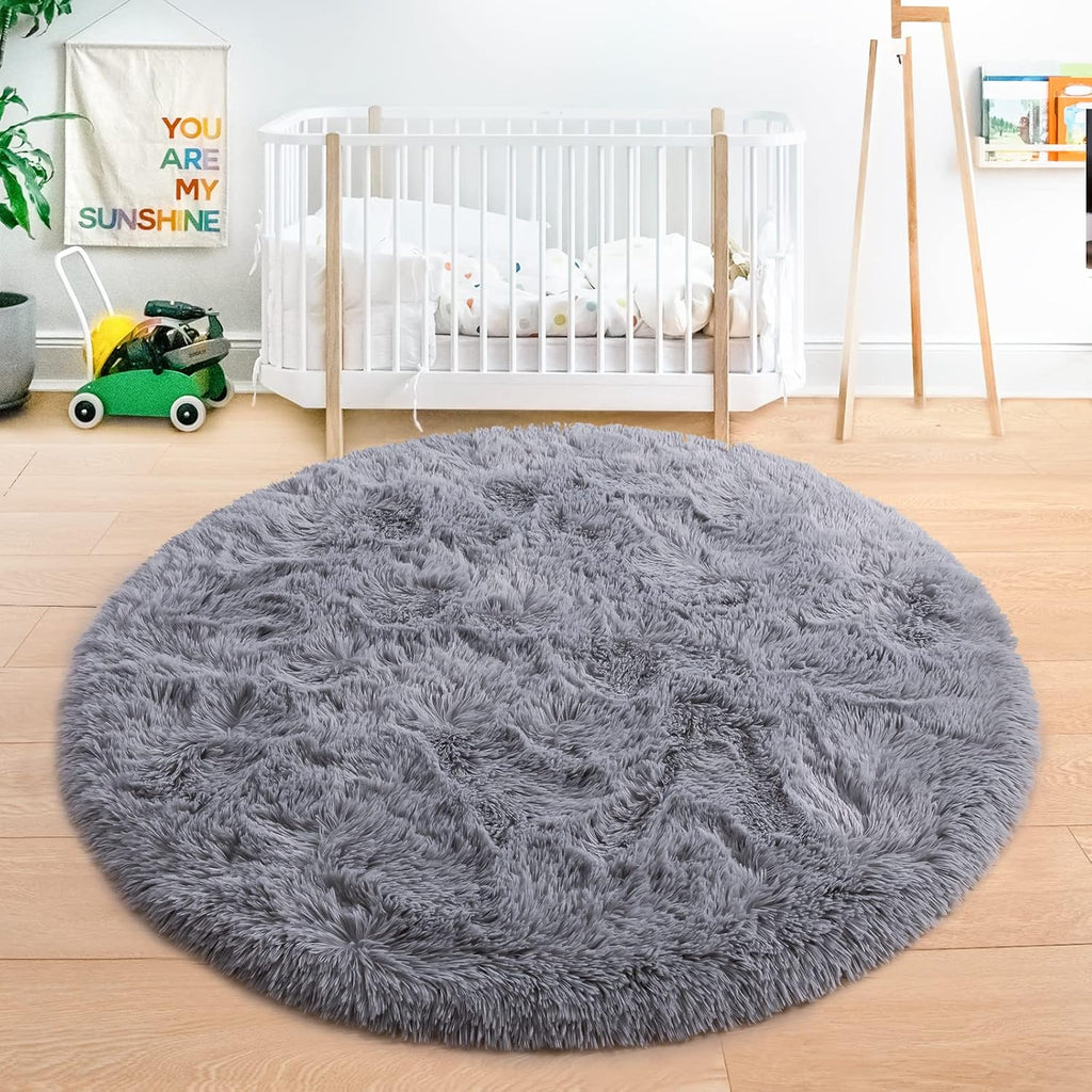 GTPOFFICE Round Rug for office chair
