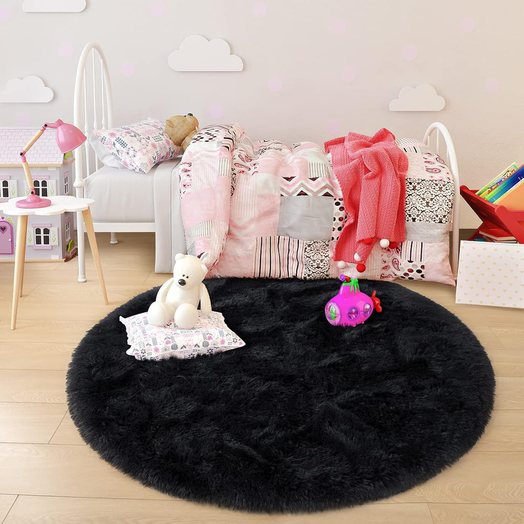GTPOFFICE Round Rug for office chair