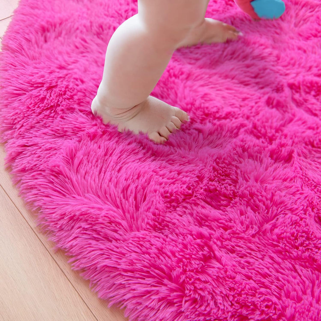 GTPOFFICE Round Rug for office chair