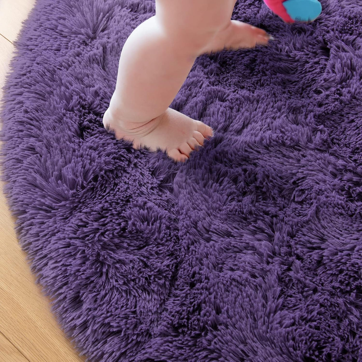 GTPOFFICE Round Rug for office chair
