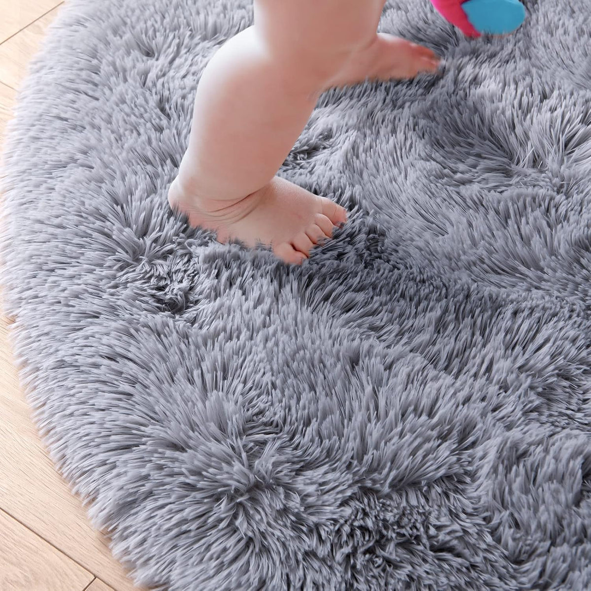 GTPOFFICE Round Rug for office chair