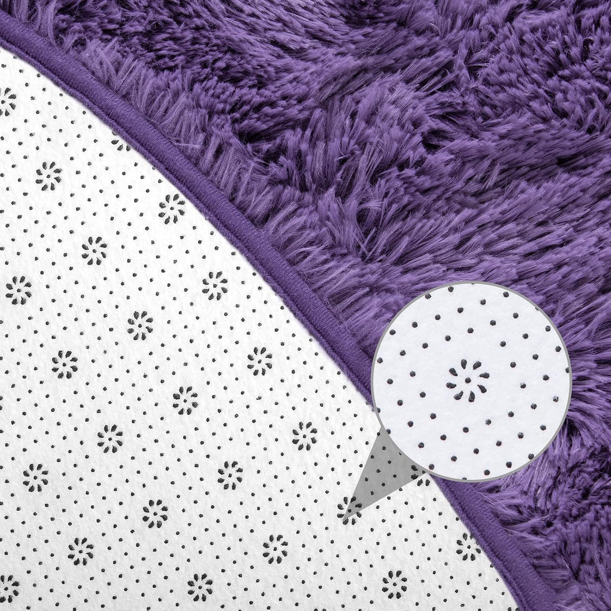 GTPOFFICE Round Rug for office chair