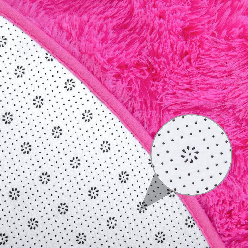 GTPOFFICE Round Rug for office chair