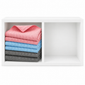 GTPOFFICE Storage Organizer Shelf for Kitchen Towels Waffle Dish Cloths